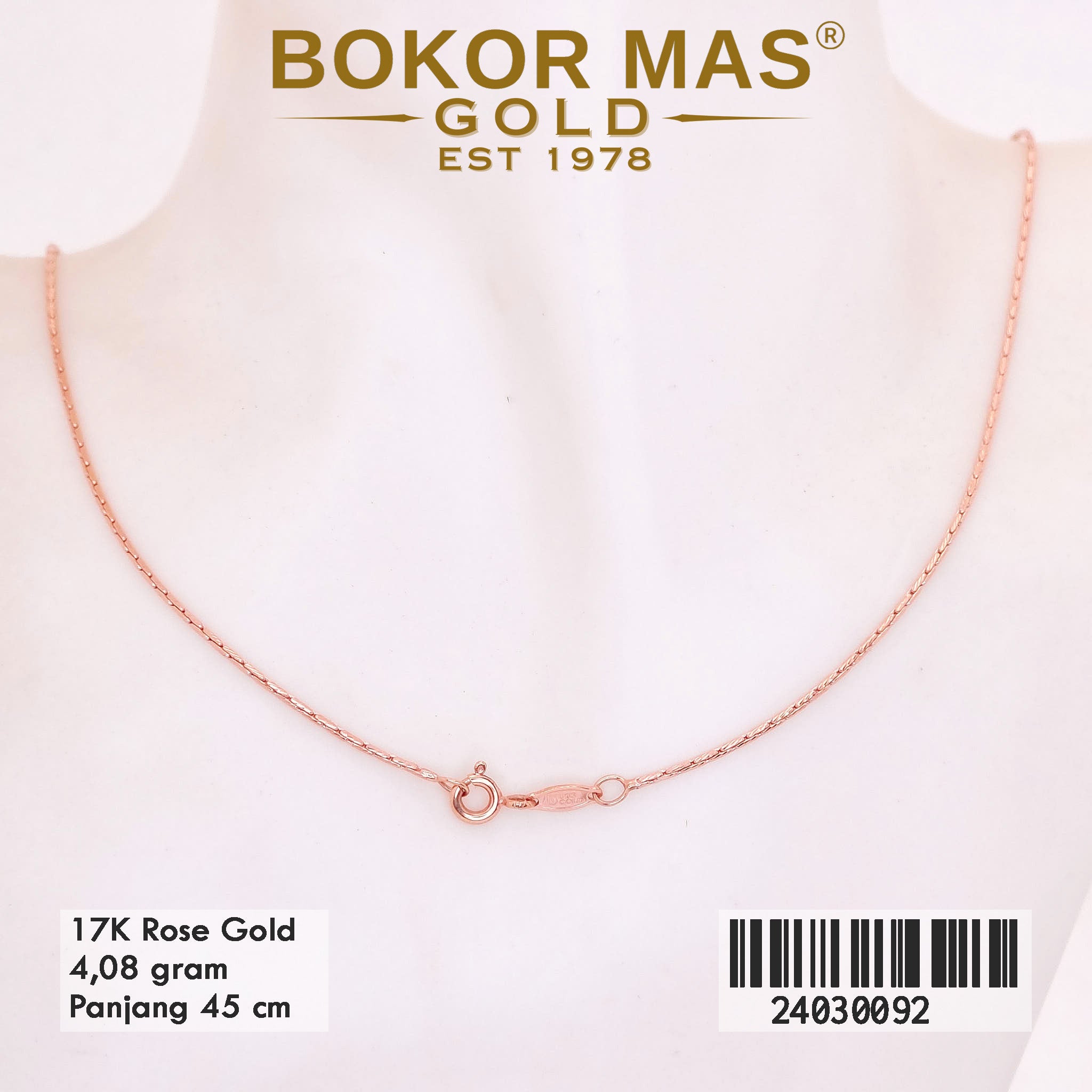 Kalung Variasi Aquilla Rose _ 24030092 - 17K