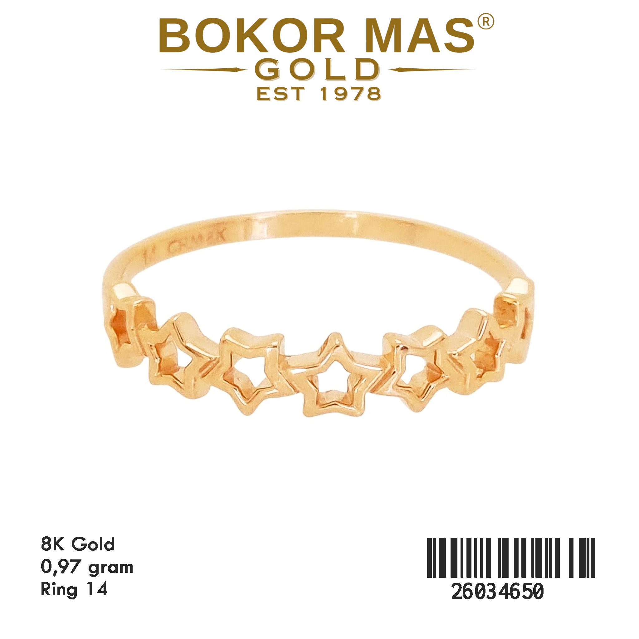 Cincin Variasi Bintang - 26034650 - 8K