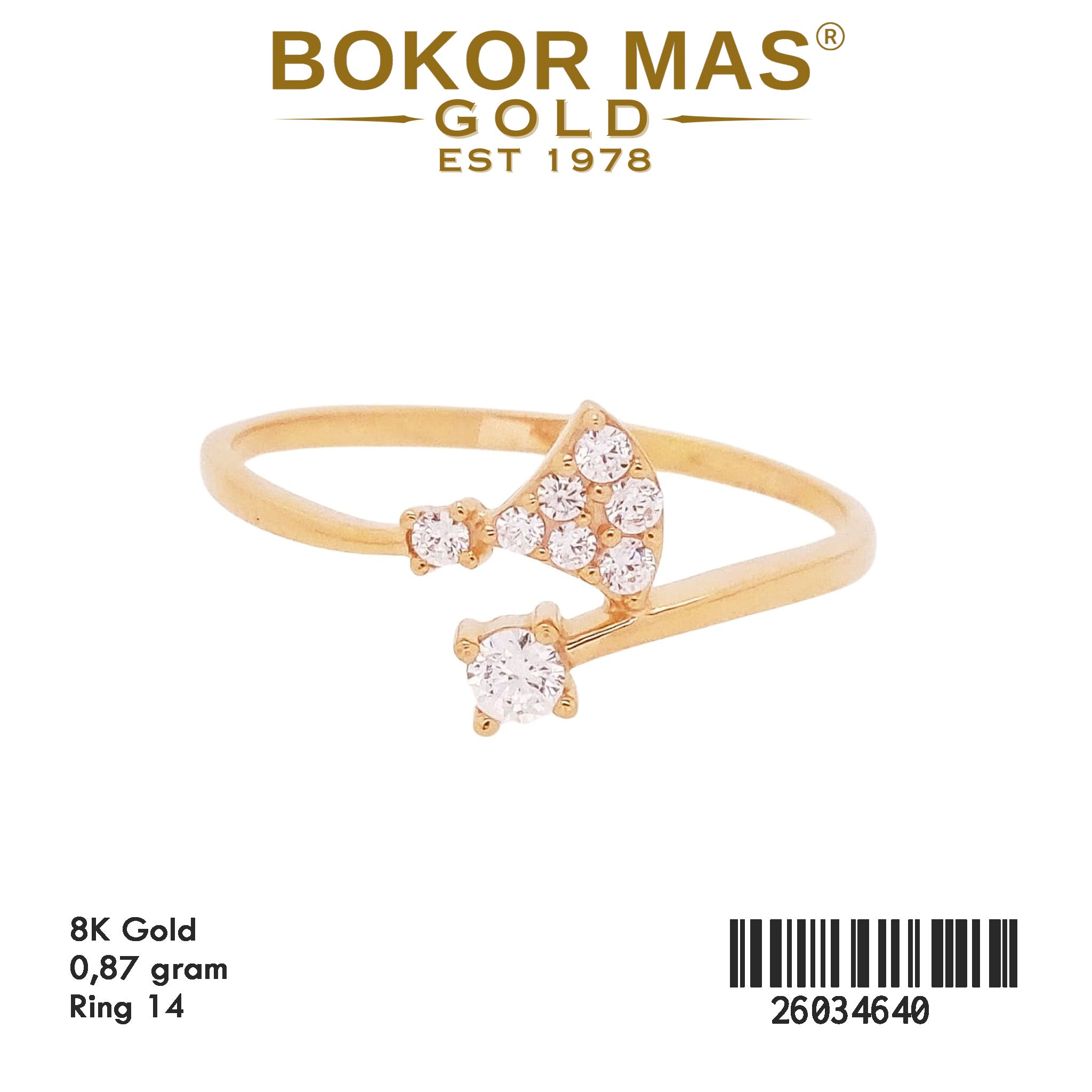 Cincin Variasi Diva Permata - 26034640 - 8K
