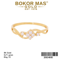Cincin Variasi Permata - 26034605 - 8K