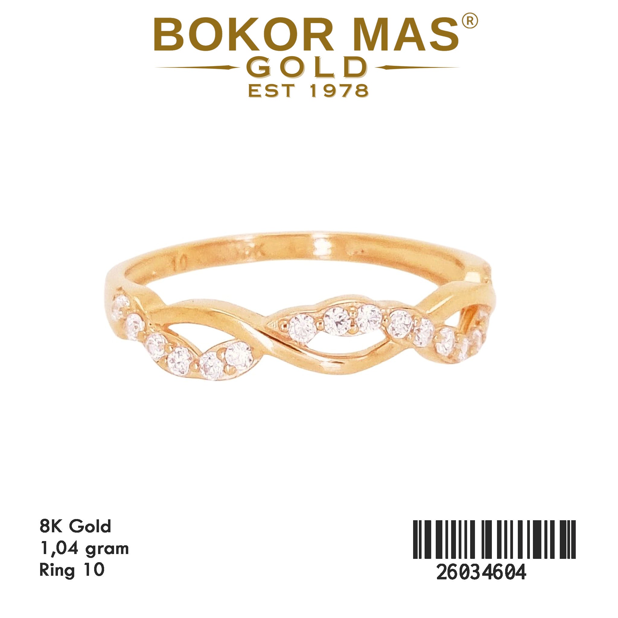 Cincin Variasi Permata Invinite - 26034604 - 8K