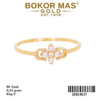 Cincin Variasi Permata Bunga - 26034637 - 8K