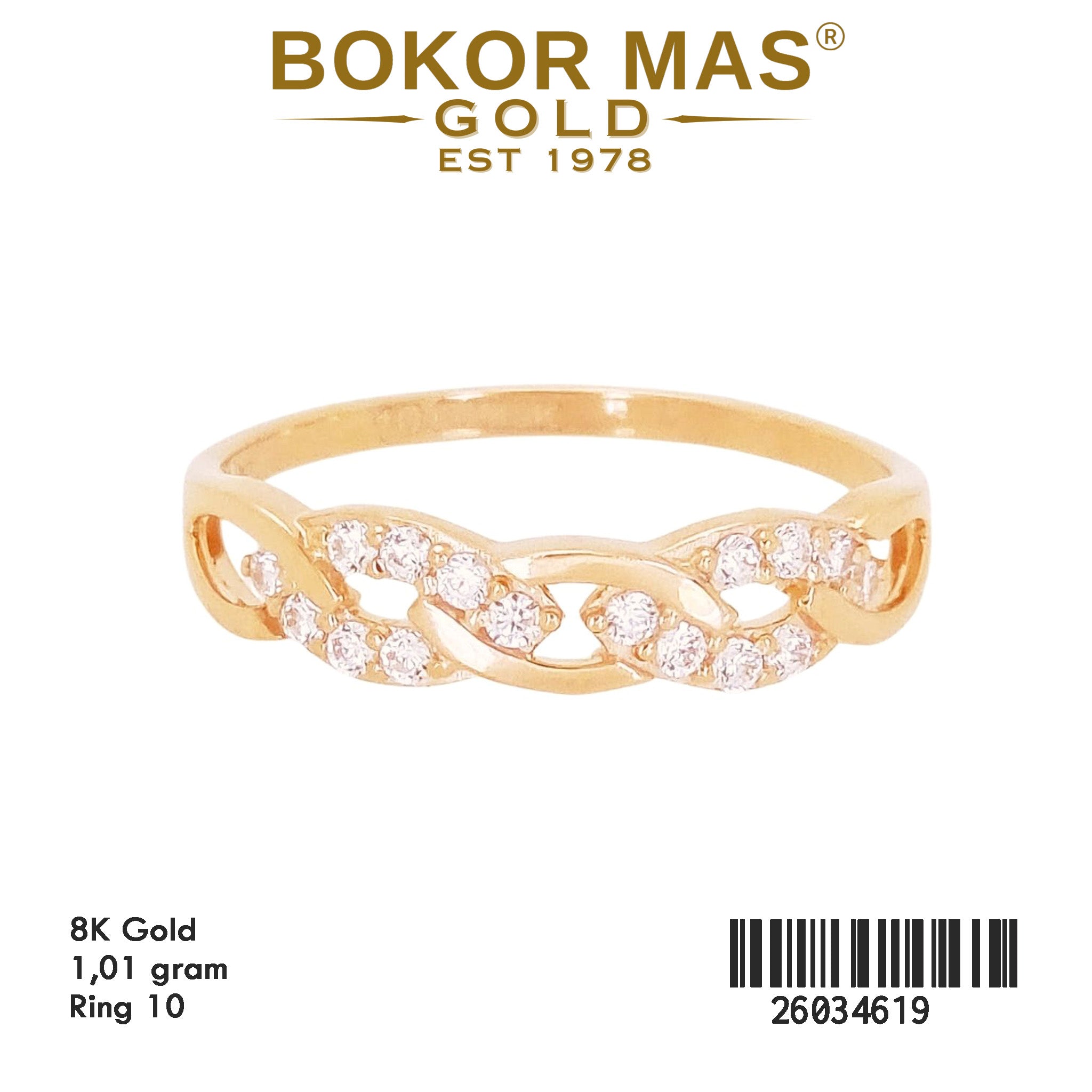 Cincin Variasi Permata Invinite - 26034619 - 8K