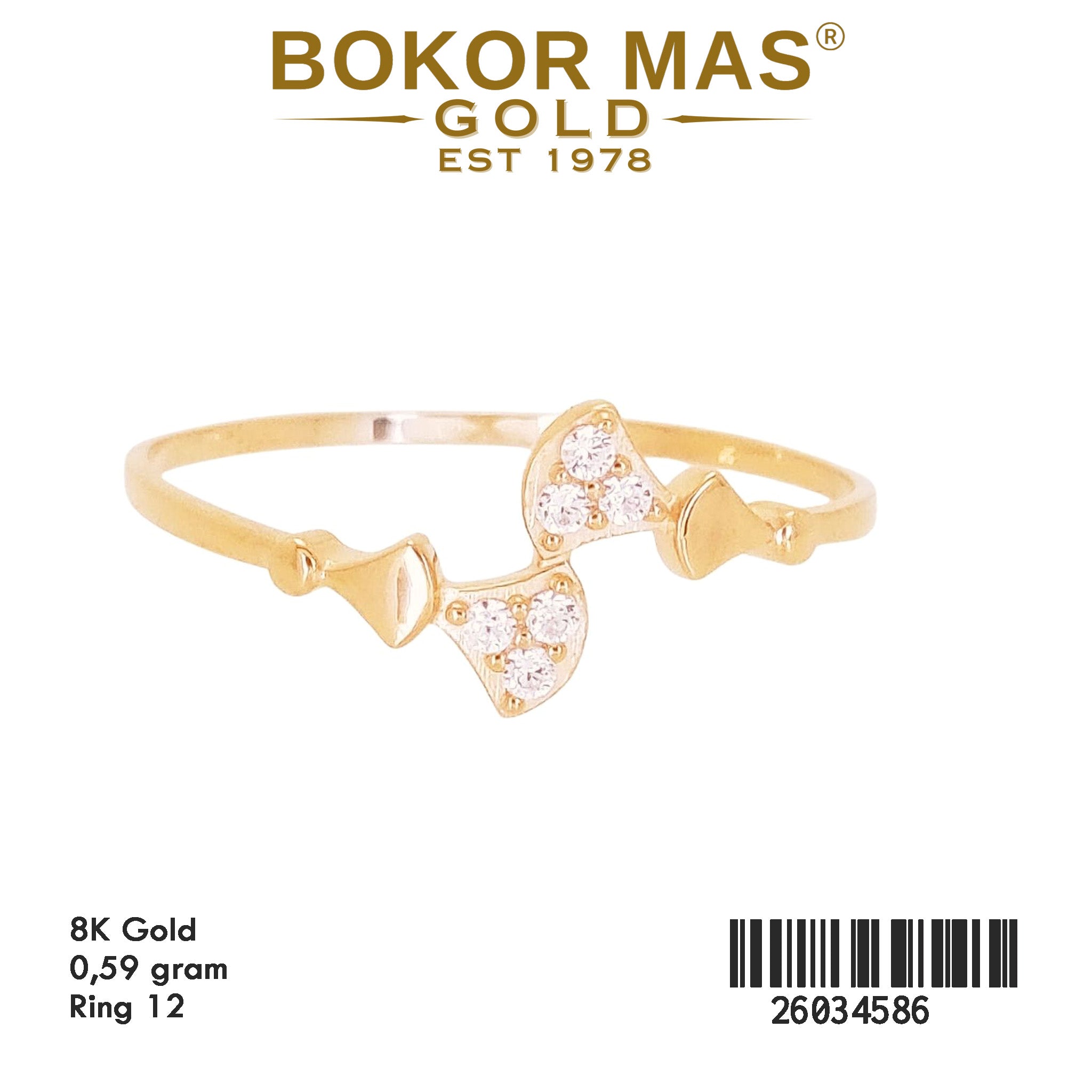 Cincin Variasi Permata Diva -  26034586 - 8K