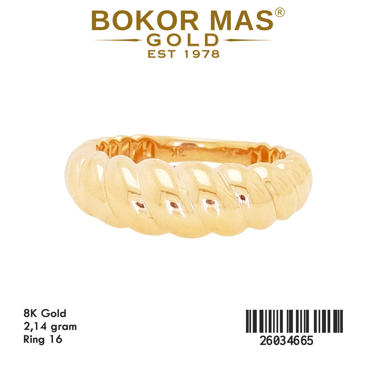 Cincin Variasi Model Bold - 26034665 - 8K