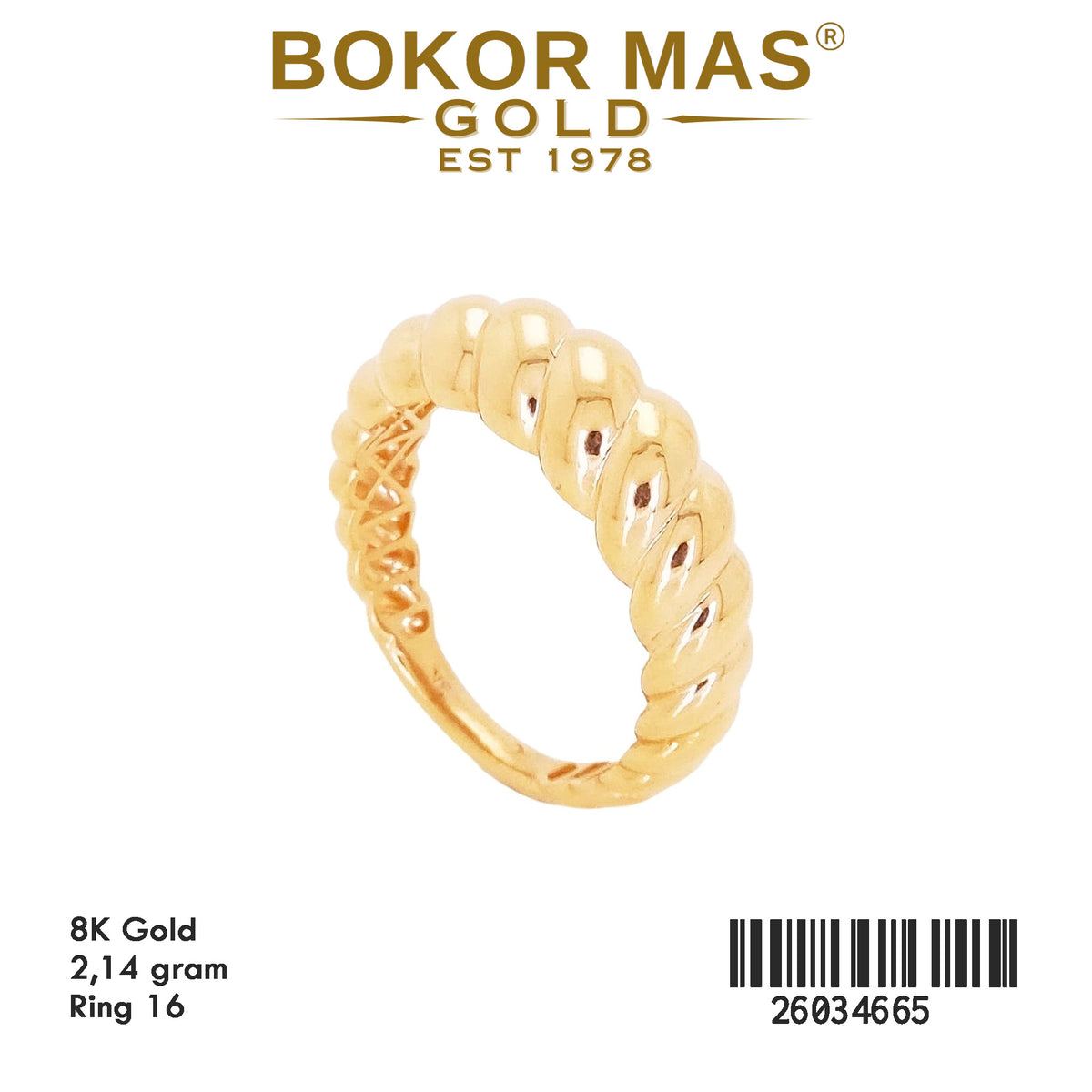 Cincin Variasi Model Bold - 26034665 - 8K