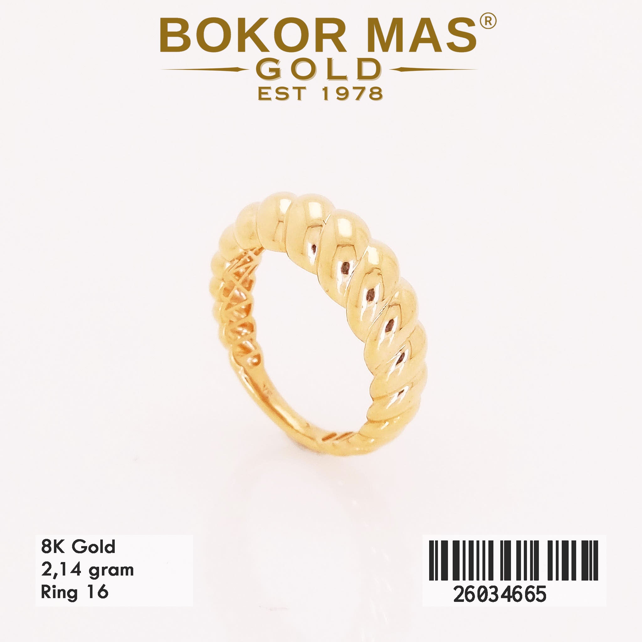 Cincin Variasi Model Bold - 26034665 - 8K