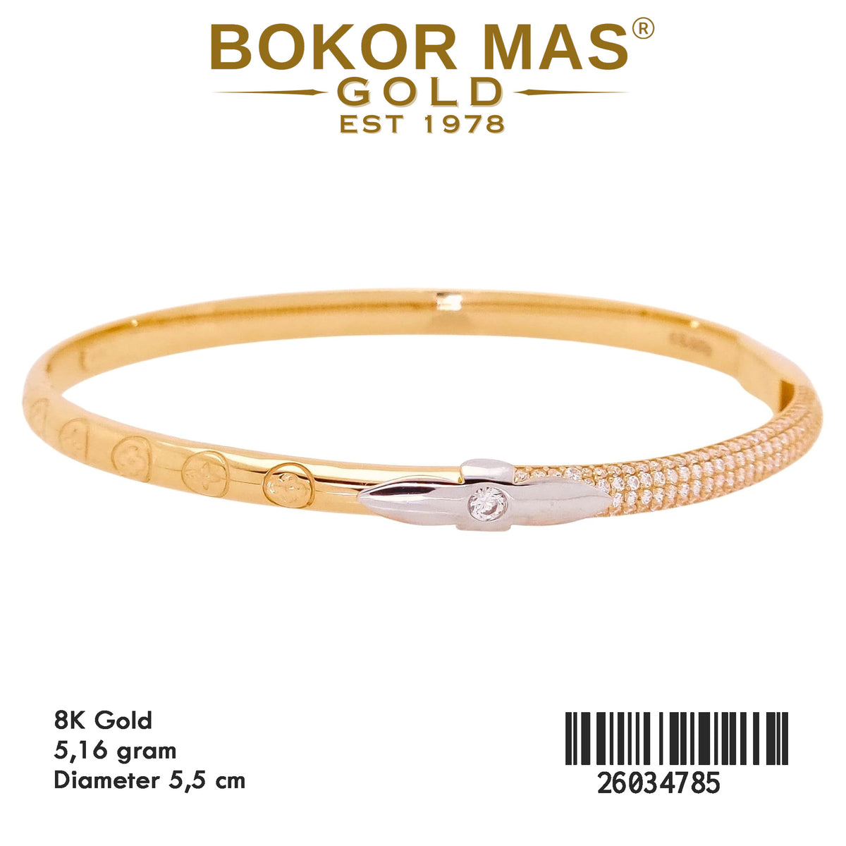 Gelang Kaku Variasi - 26034785 - 8K