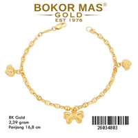 Gelang Rantai Hermei Variasi Mainan Pita - 26034803 - 8K