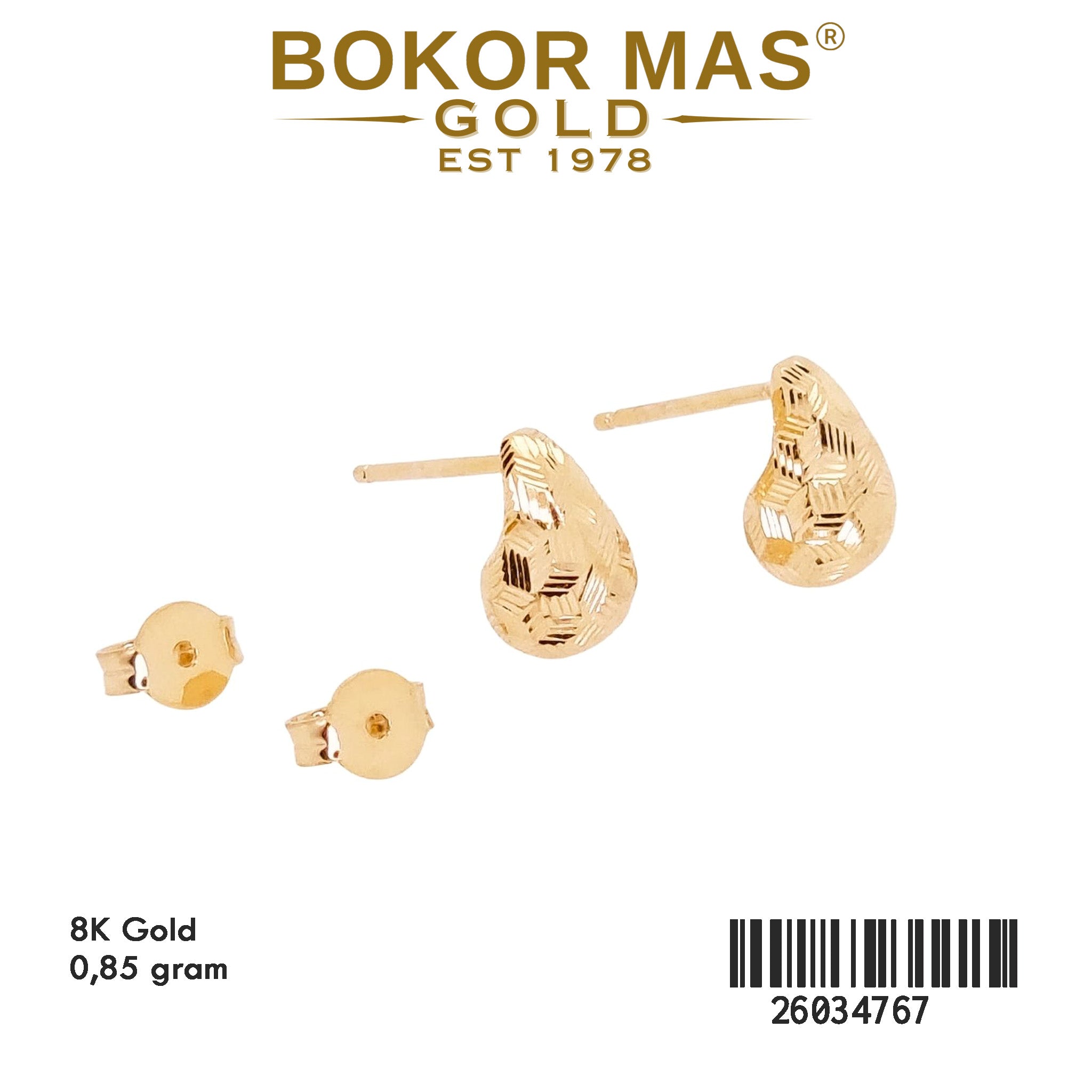Anting Tusuk BTG  - 26034767 - 8K
