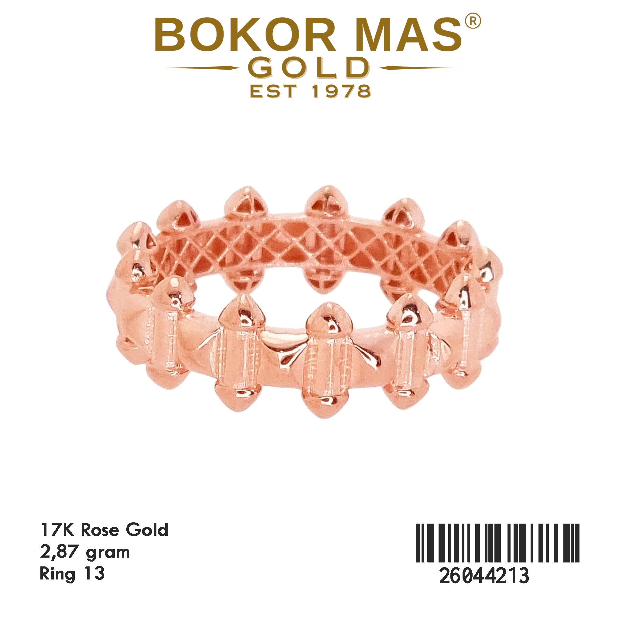 Cincin Variasi Rosegold - 26044213 - 17K