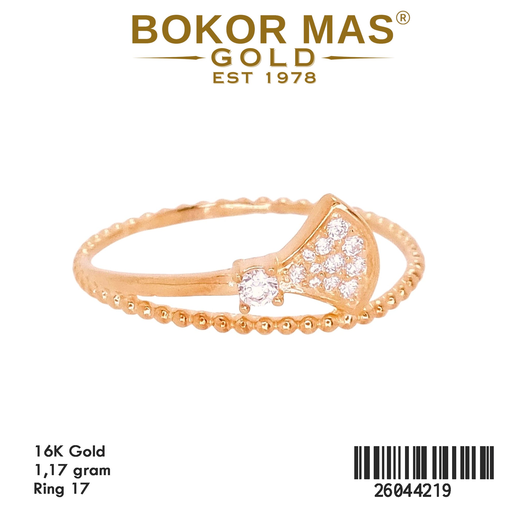 Cincin Variasi Diva Permata -  26044219 - 16K