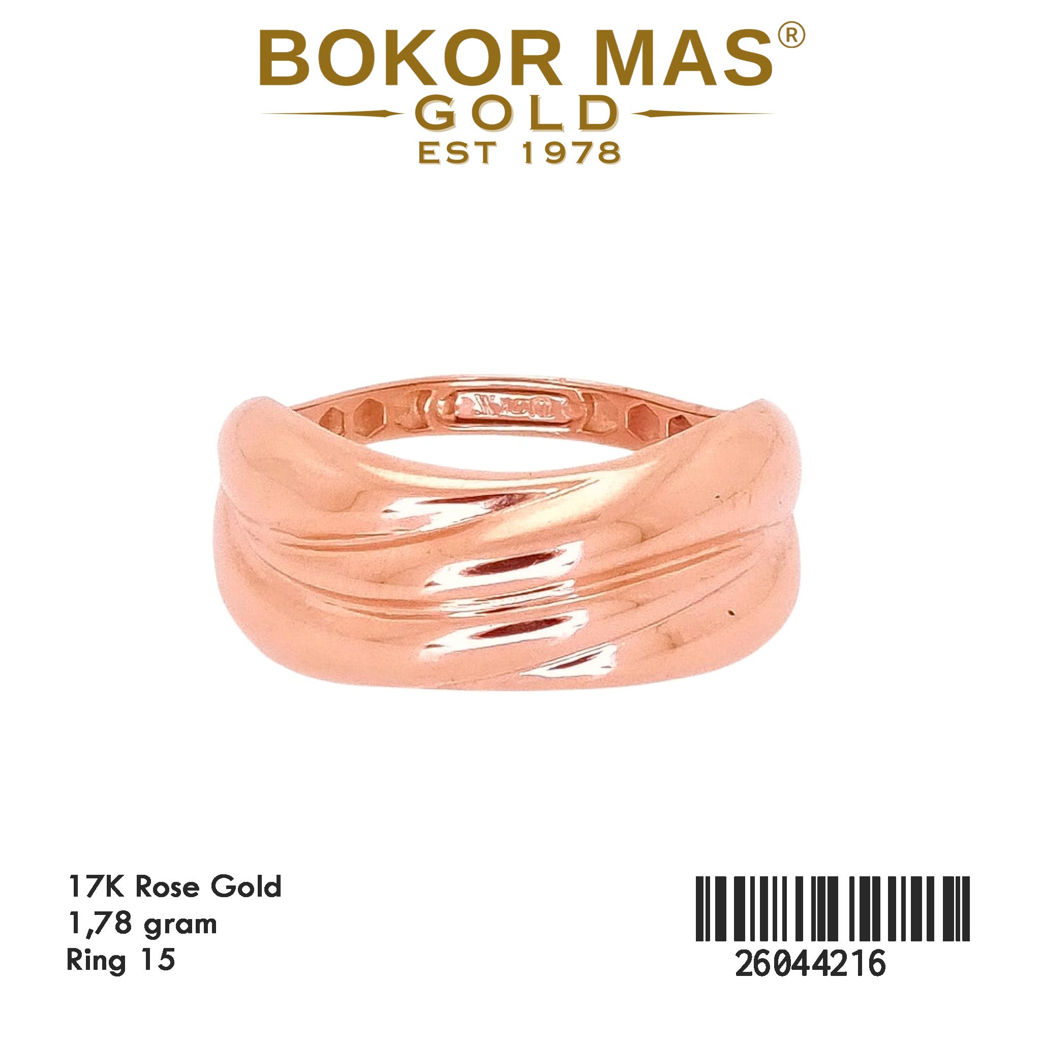 Cincin Variasi Rosegold -  26044216 - 17K