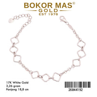 Gelang Rantai Variasi Whitegold - 26044192 - 17K