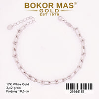 Gelang Rantai Tiff Whitegold 26044187 - 17K