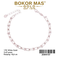 Gelang Rantai Tiff Whitegold 26044187 - 17K