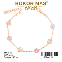 Gelang Rantai Variasi Kupu Warna - 26044222 - 16K