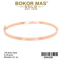 Gelang Kaku Variasi CTR Rosegold 26044208 - 17K