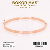 Gelang Kaku Variasi CTR Rosegold 26044209 - 17K