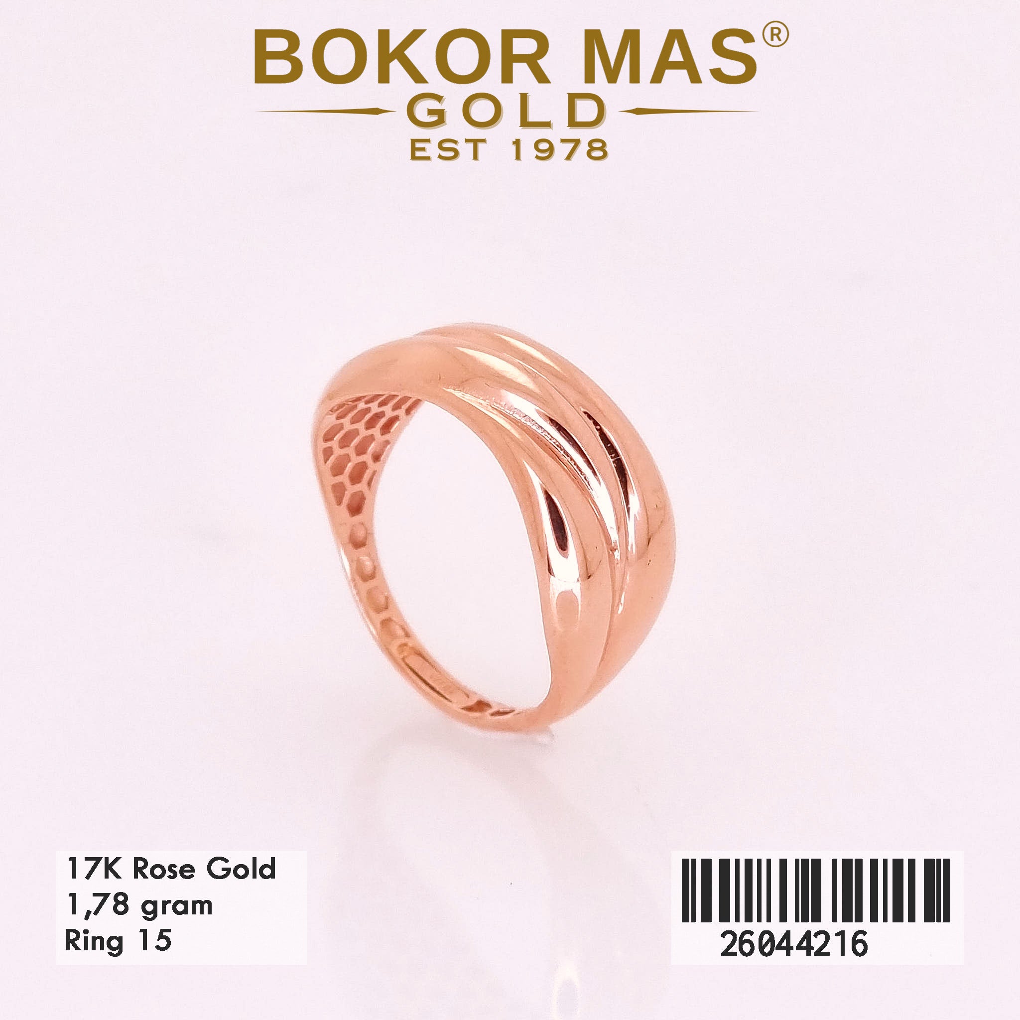 Cincin Variasi Rosegold -  26044216 - 17K