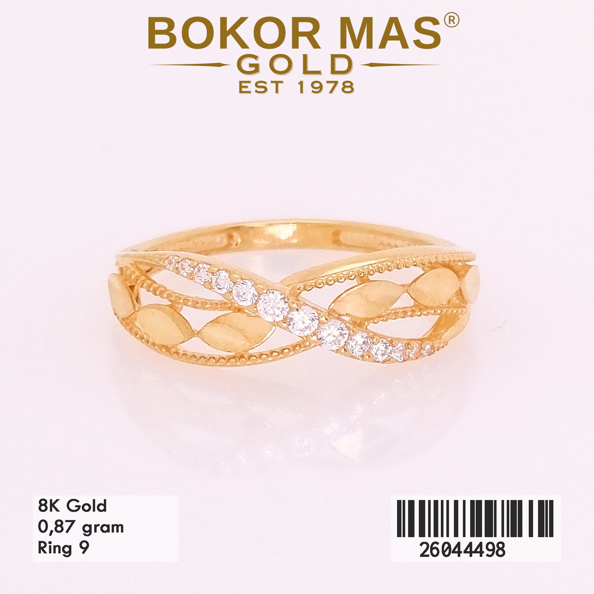 Cincin Variasi Model Permata - 26044498 - 8K