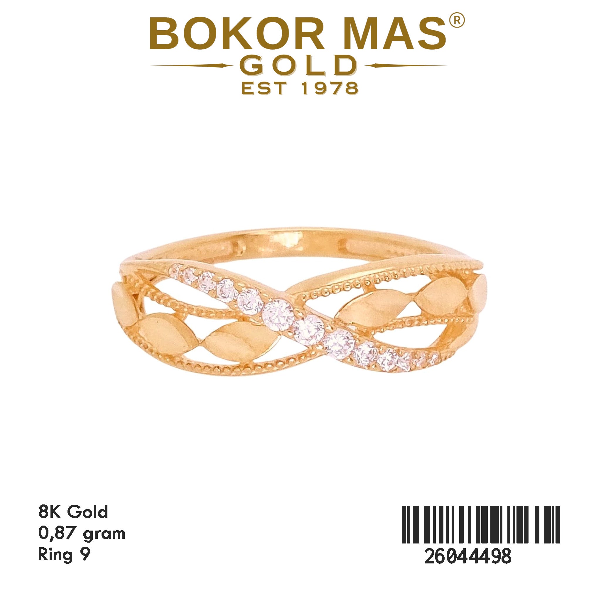 Cincin Variasi Model Permata - 26044498 - 8K