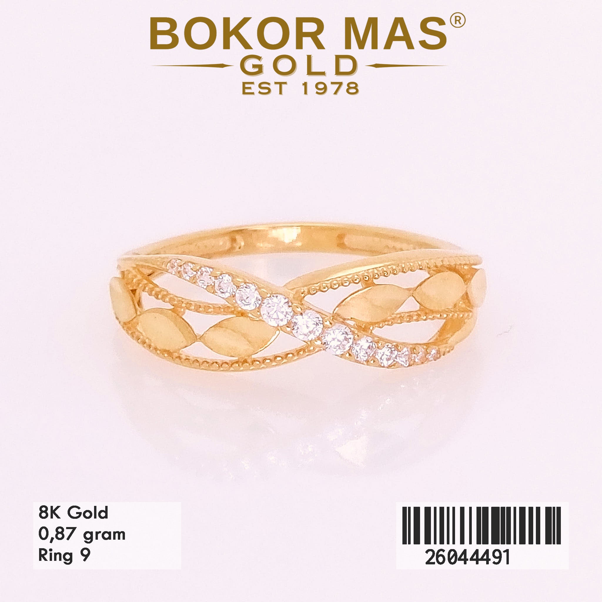 Cincin Variasi Model Permata - 26044491 - 8K