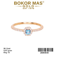 Cincin Variasi Permata Biru - 26044544 - 8K