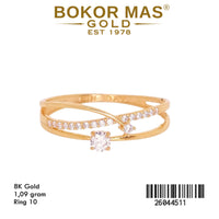 Cincin Variasi Permata Layer - 26044511 - 8K