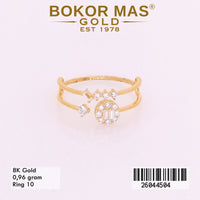 Cincin Variasi Permata Layer - 26044504 - 8K