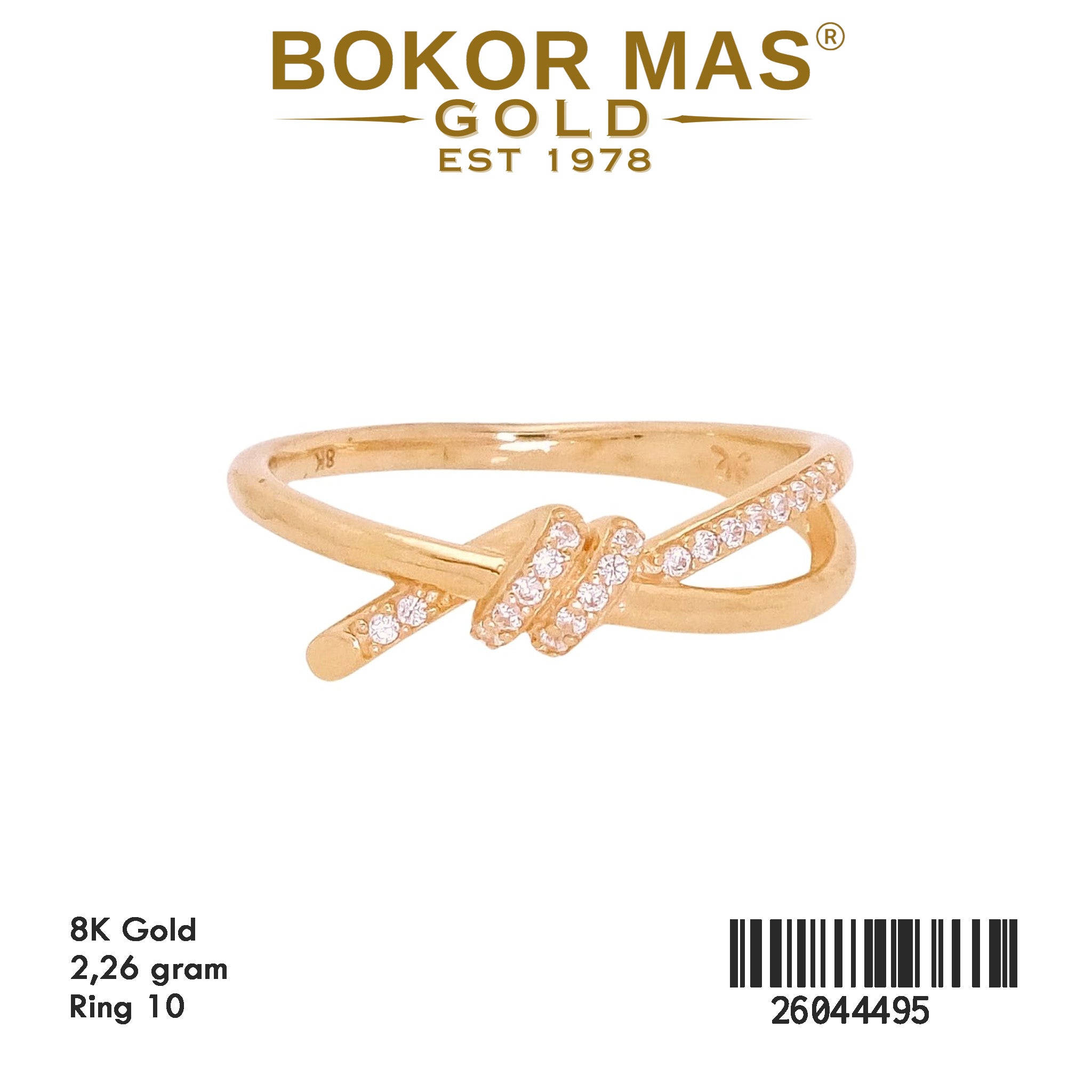 Cincin Variasi Model Simpul Permata - 26044495 - 8K
