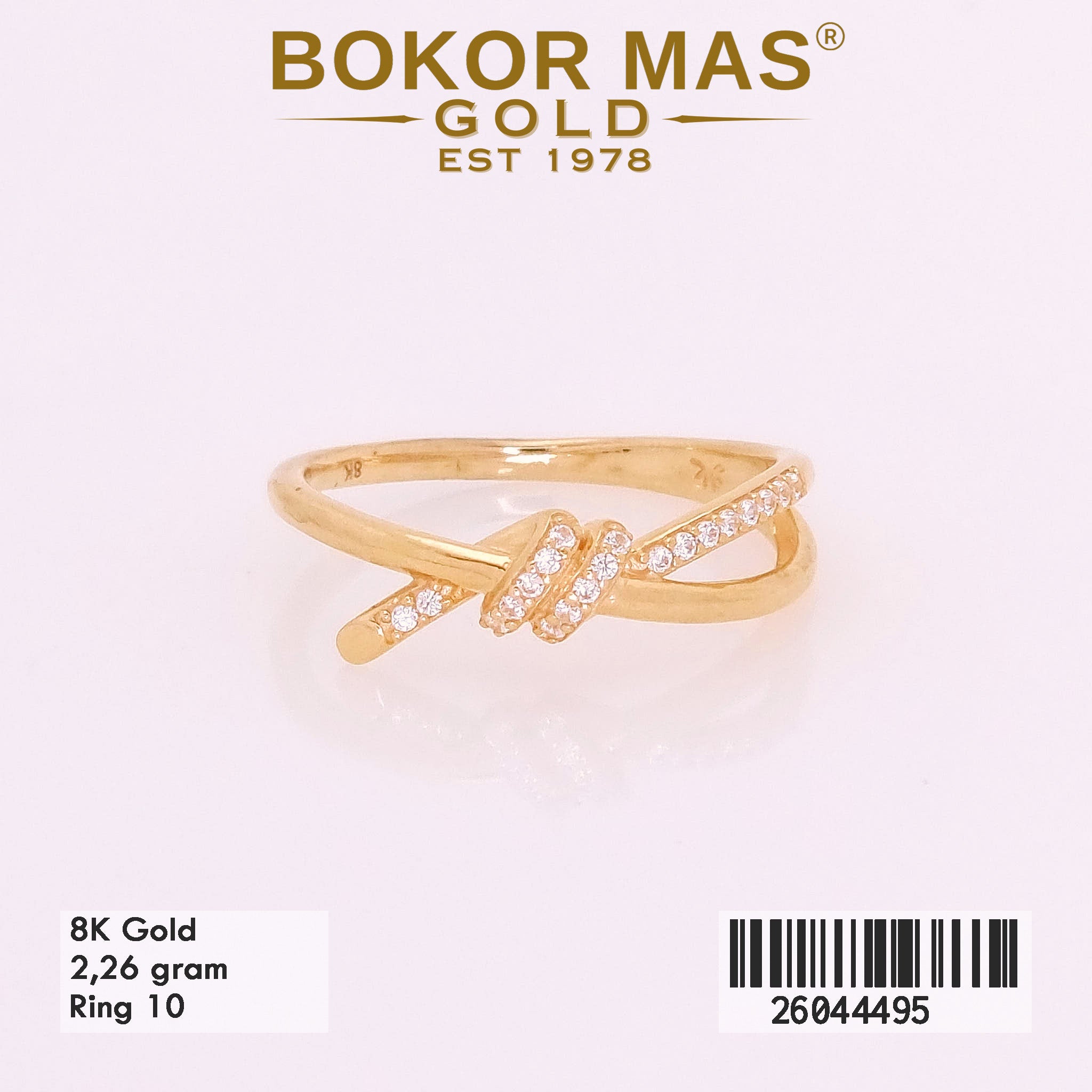 Cincin Variasi Model Simpul Permata - 26044495 - 8K