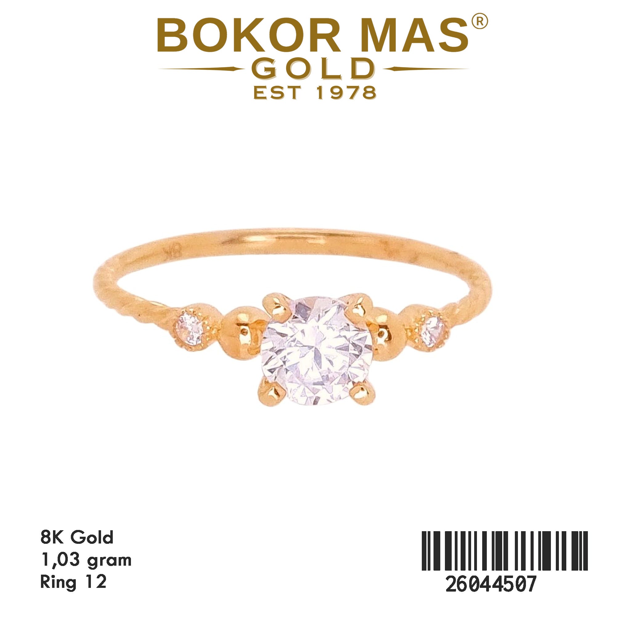 Cincin Variasi Solitaire - 26044507 - 8K