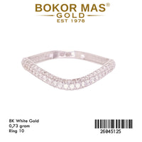 Cincin Variasi Permata Whitegold - 26045125 - 8K