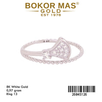 Cincin Variasi Diva Permata Whitegold - 26045126 - 8K
