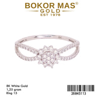 Cincin Variasi Permata Whitegold - 26045113 - 8k