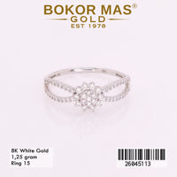 Cincin Variasi Permata Whitegold - 26045113 - 8k