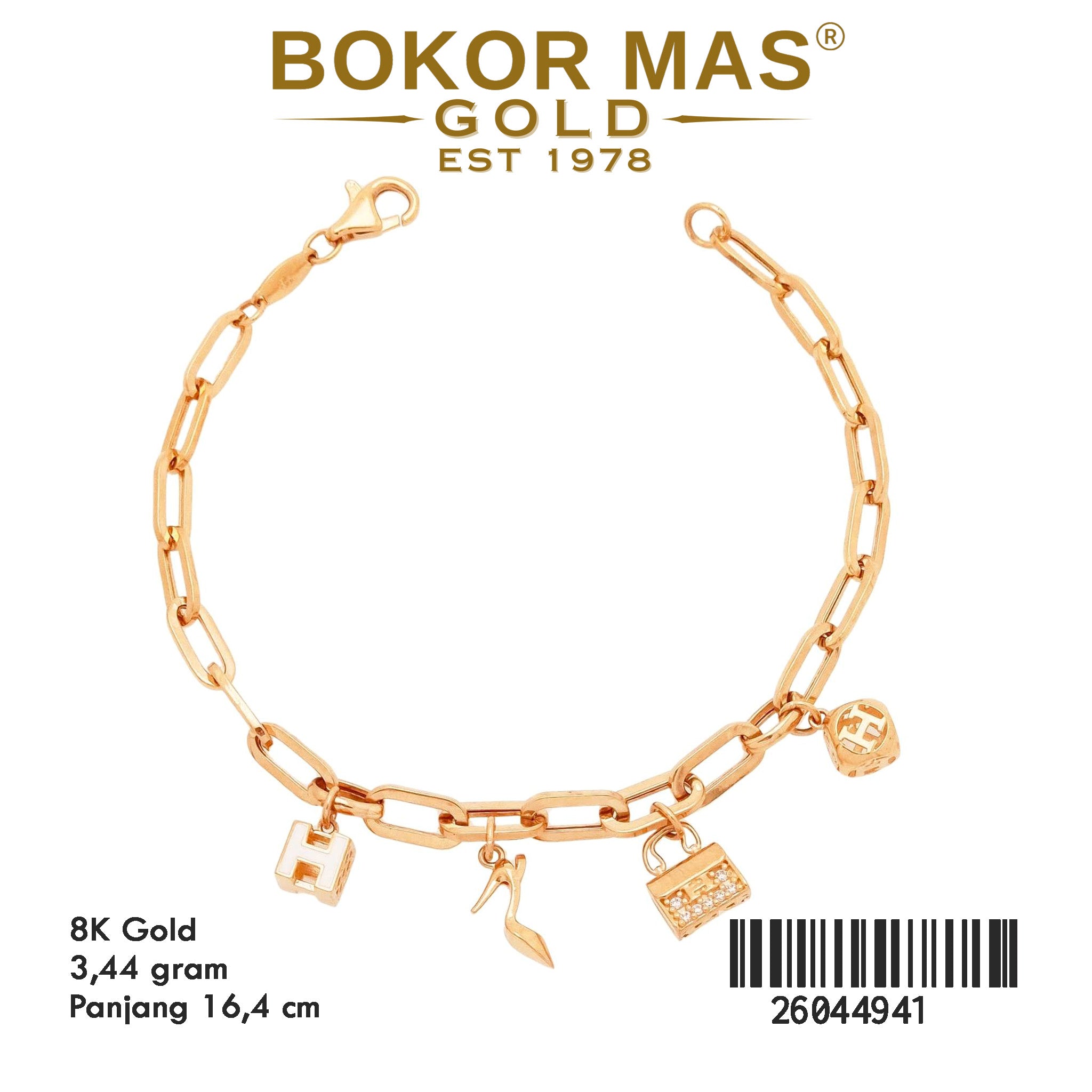 Gelang Rantai Paperline Mainan - 26044941 - 8K