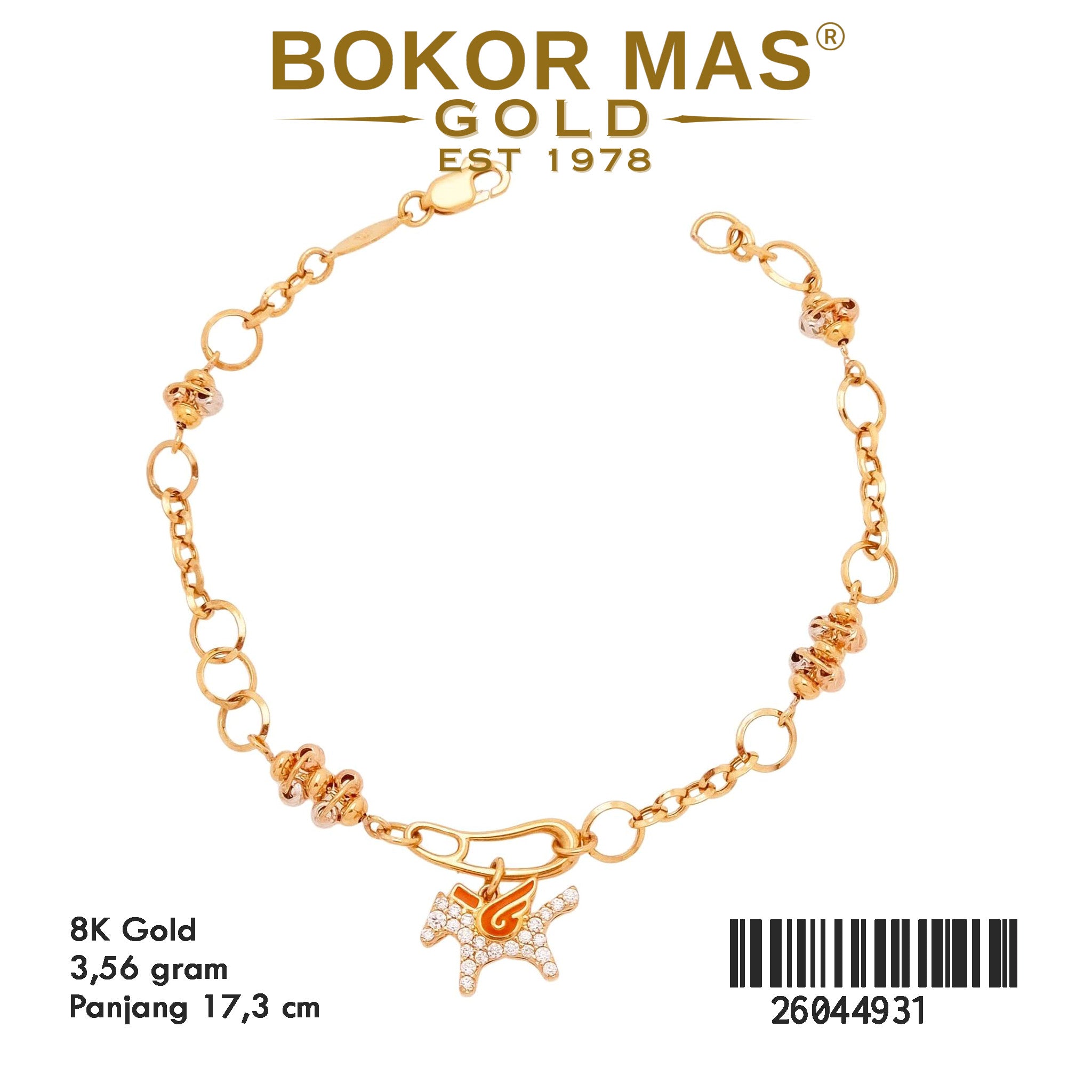 Gelang Rantai Mainan Pemata - 26044931 - 8K