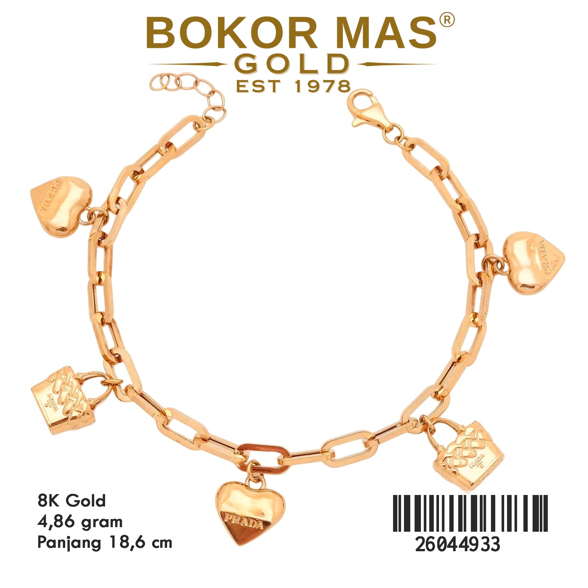 Gelang Rantai Paperline Mainan - 26044933 - 8K