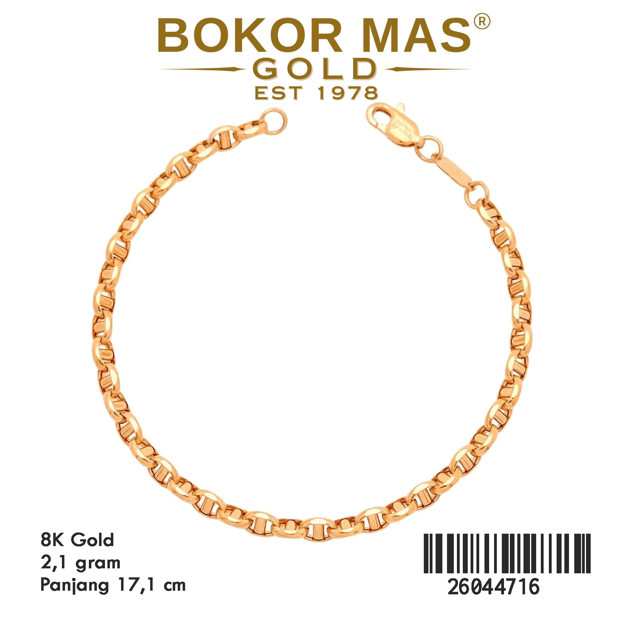 Gelang Rantai Model Hermei - 26044716 - 8K