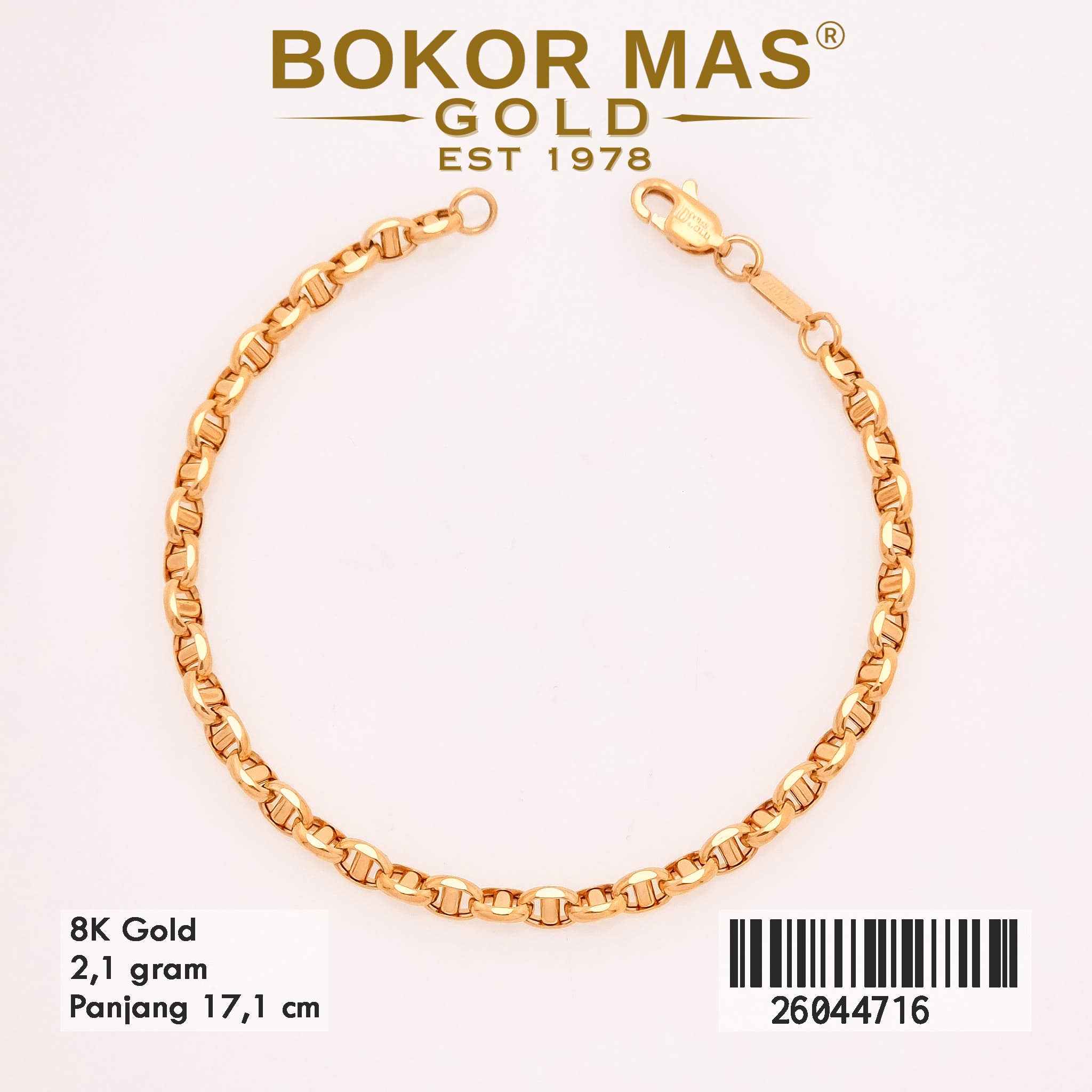 Gelang Rantai Model Hermei - 26044716 - 8K