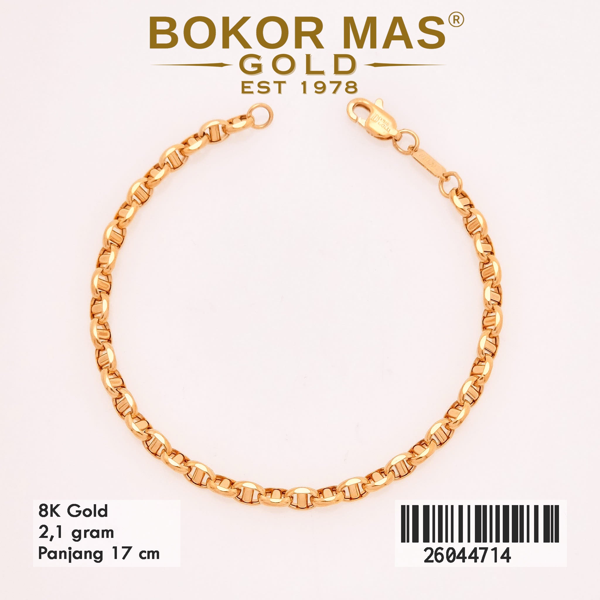 Gelang Rantaui Model Hermei - 26044714 - 8K