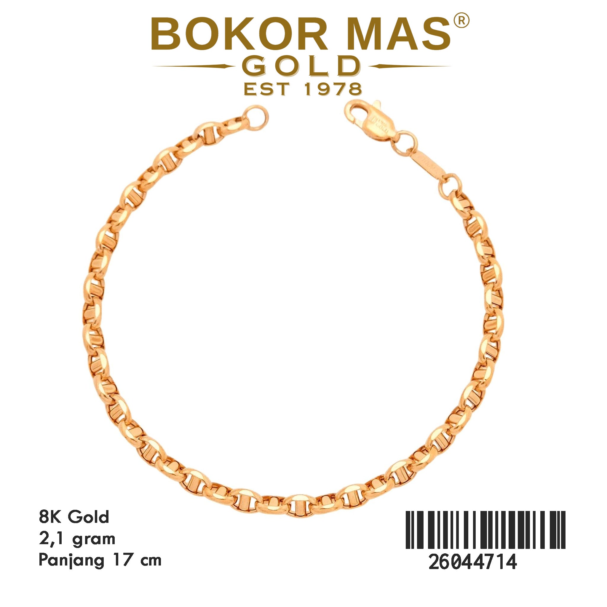Gelang Rantaui Model Hermei - 26044714 - 8K