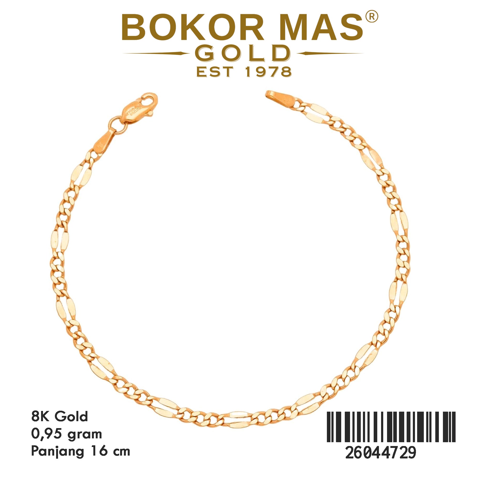 Gelang Rantai Model - 26044729 - 8K