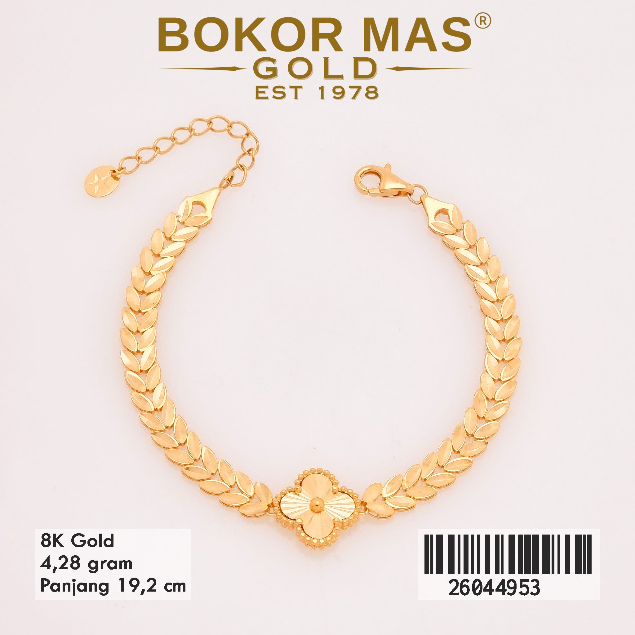 Gelang Rantai Shimmer Alhambra - 26044953 - 8K