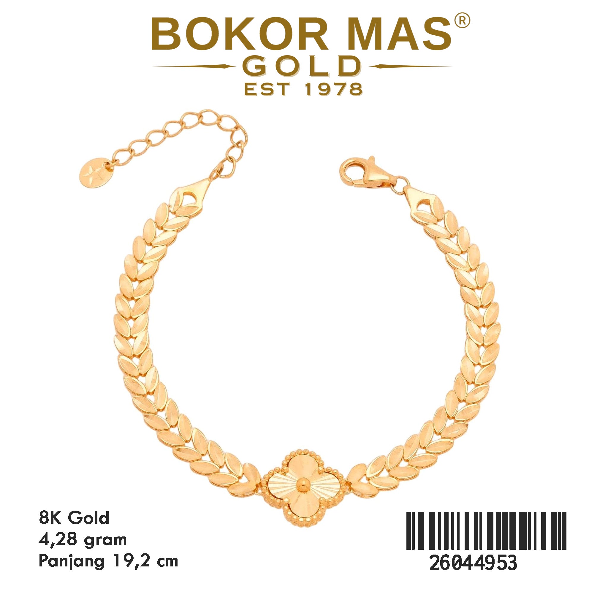 Gelang Rantai Shimmer Alhambra - 26044953 - 8K