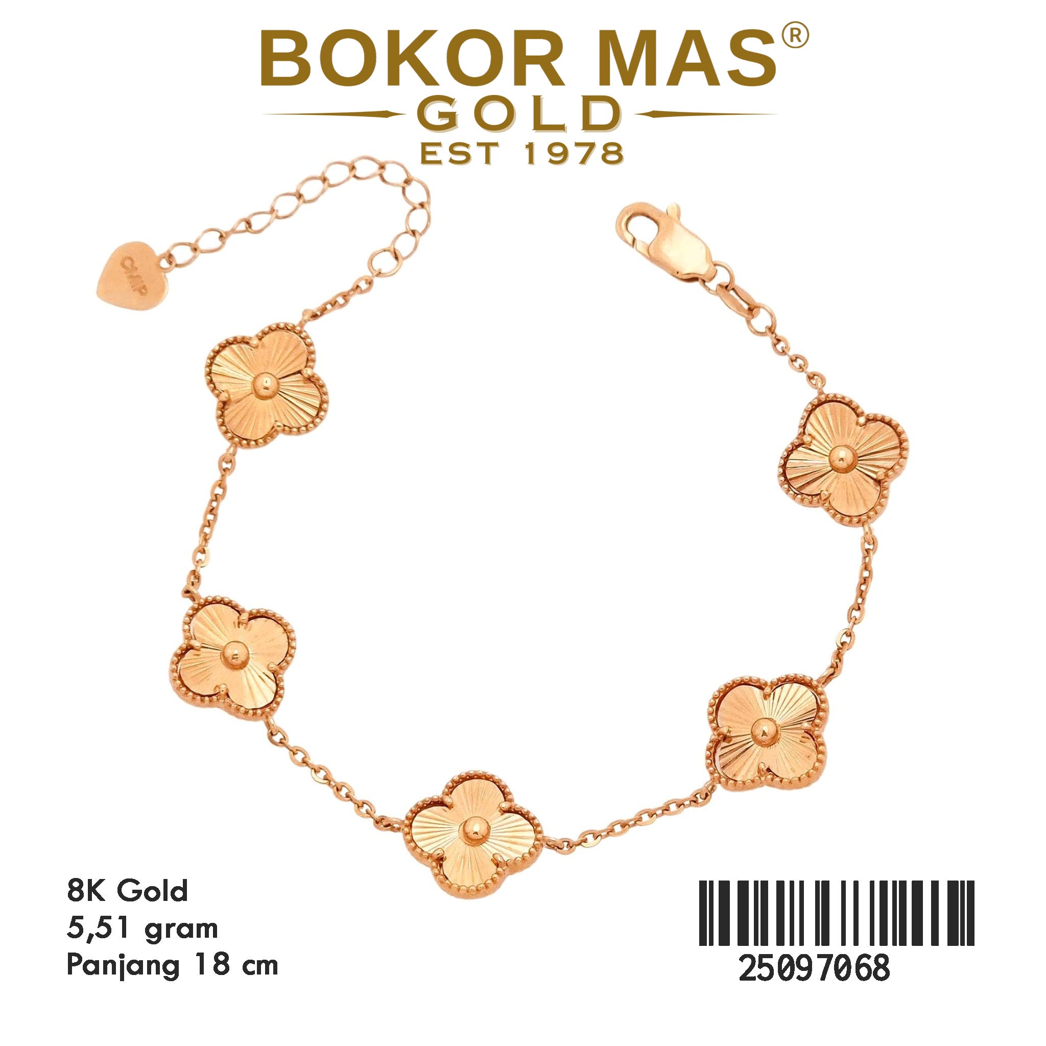 Gelang Rantai Alhambra - 25097068 - 8K