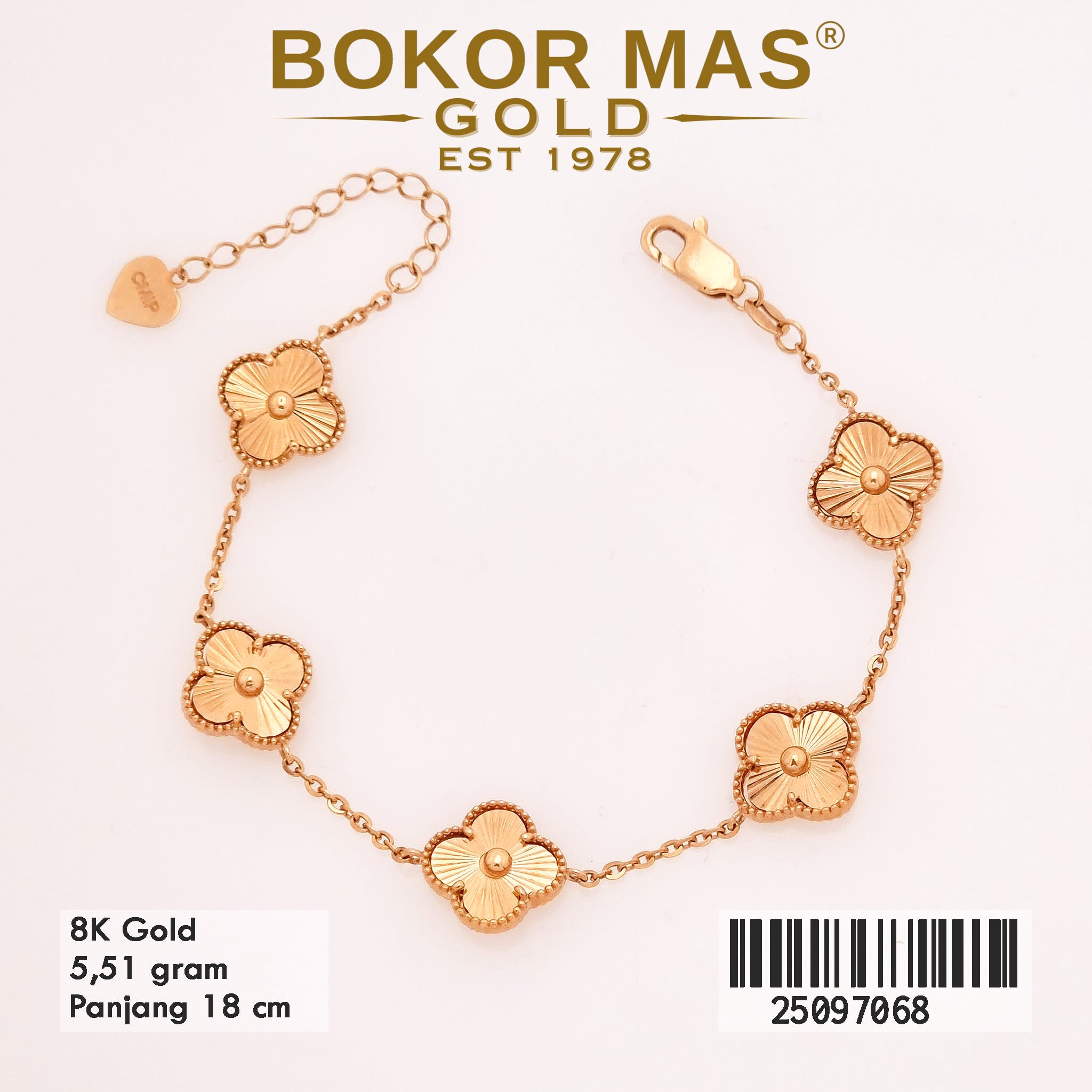 Gelang Rantai Alhambra - 25097068 - 8K
