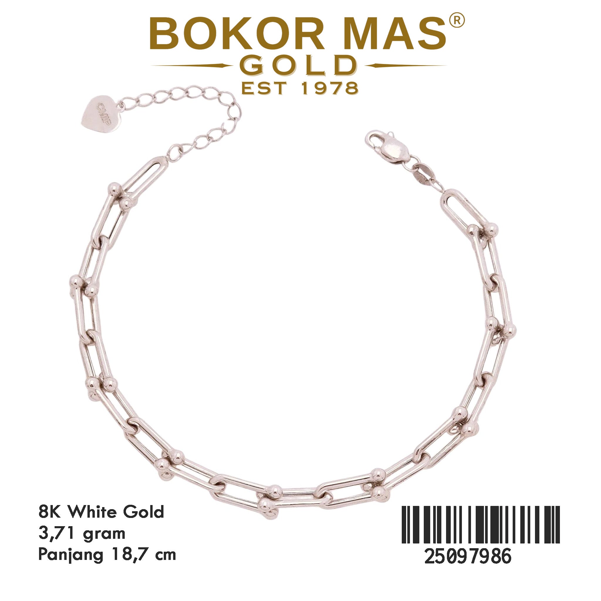 Gelang Rantai Model TIff - 25097986 - 8K